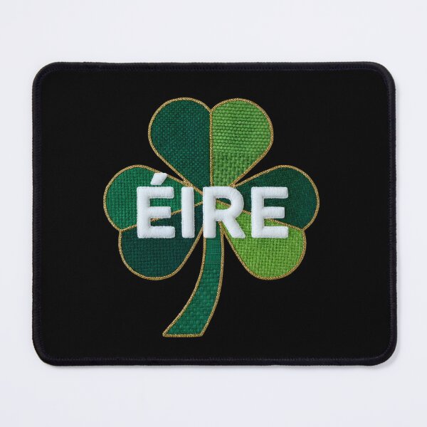 Item preview, Faux Yarn Éire Shamrock St. Patrick's Day T-shirt - Irish Pride designed and sold by FestivityFinds.