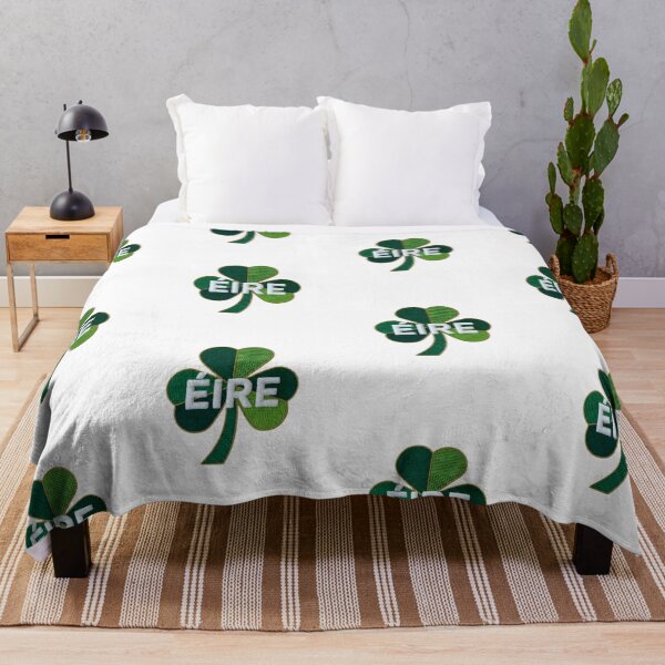 Item preview, Faux Yarn Éire Shamrock St. Patrick's Day T-shirt - Irish Pride designed and sold by FestivityFinds.