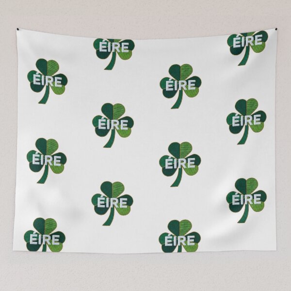 Item preview, Faux Yarn Éire Shamrock St. Patrick's Day T-shirt - Irish Pride designed and sold by FestivityFinds.