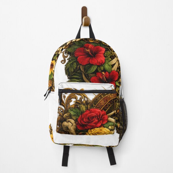 Item preview, Black History Month African Skeleton Queen Floral Gothic Art Design designed and sold by Design-KS.
