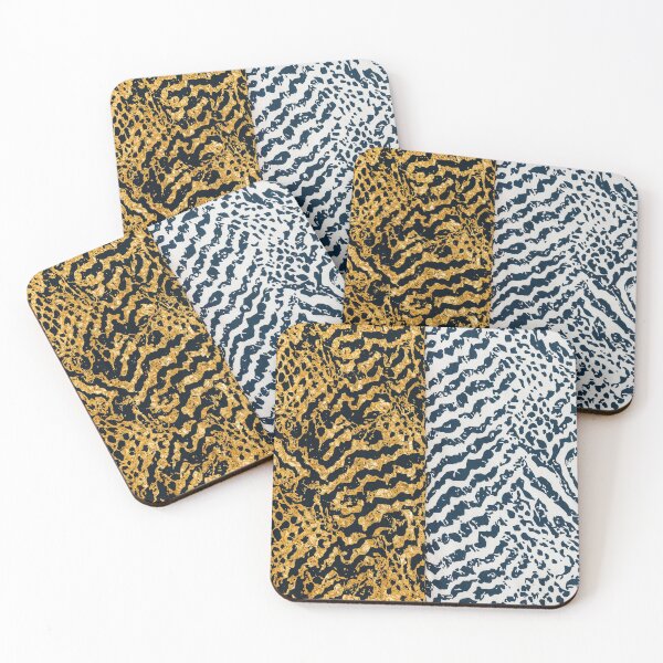 Item preview, Animal Fusion: Gold Texture & India Ink designed and sold by Liberty4Punk.