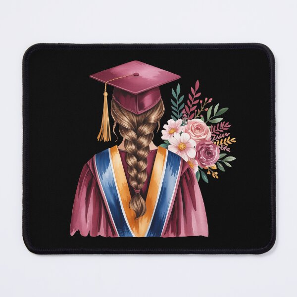 Item preview, Graduate Girl with Cap and Flowers designed and sold by jkrphoto.