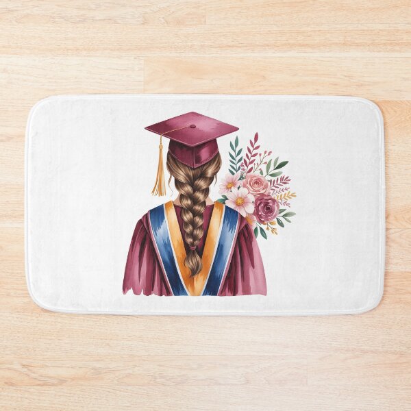 Item preview, Graduate Girl with Cap and Flowers designed and sold by jkrphoto.