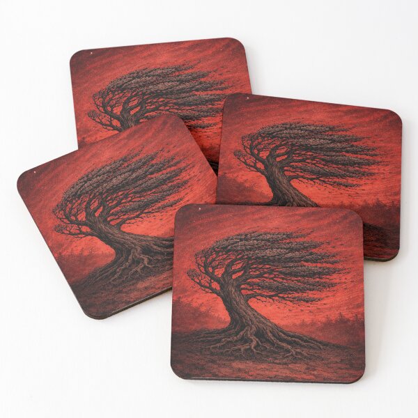 Item preview, Yggdrasil in Red designed and sold by chihuahuashower.