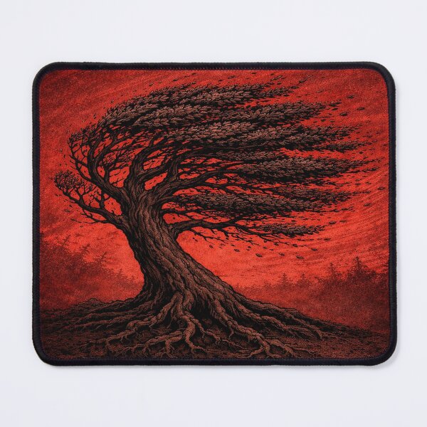 Item preview, Yggdrasil in Red designed and sold by chihuahuashower.