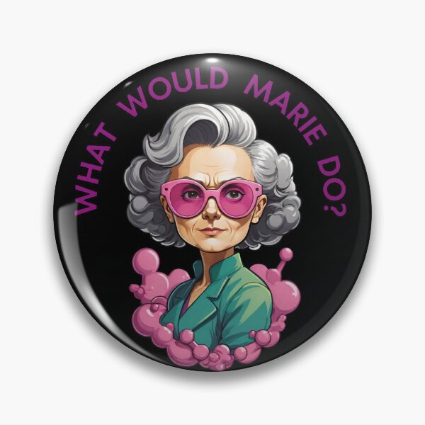 Item preview, What Would Marie Do? Science Romance Fan Art designed and sold by DudasAmiles.