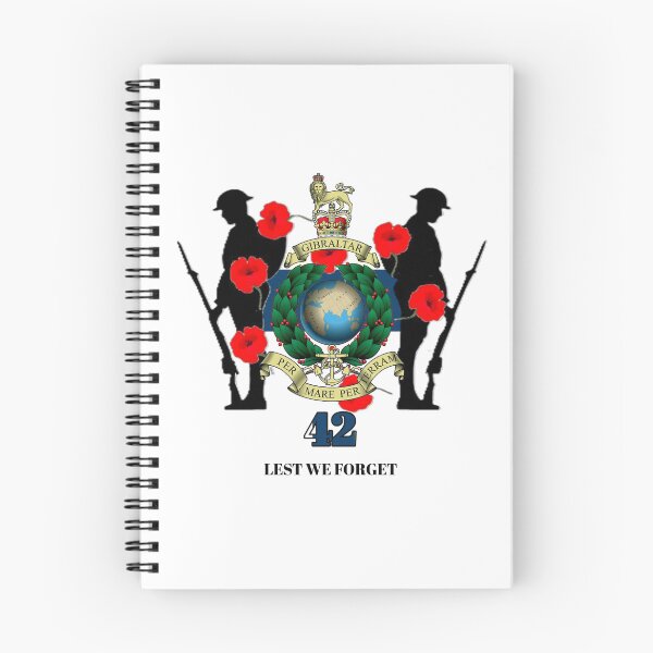 Item preview, 42 Commando Royal Marines Remembrance Lest We Forget designed and sold by Bootneckstore.