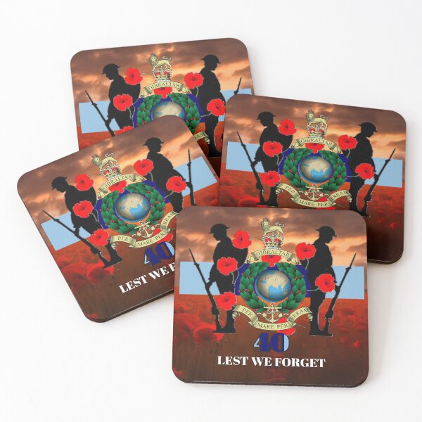 Item preview, 40 Commando Royal Marines Remembrance Lest We Forget designed and sold by Bootneckstore.