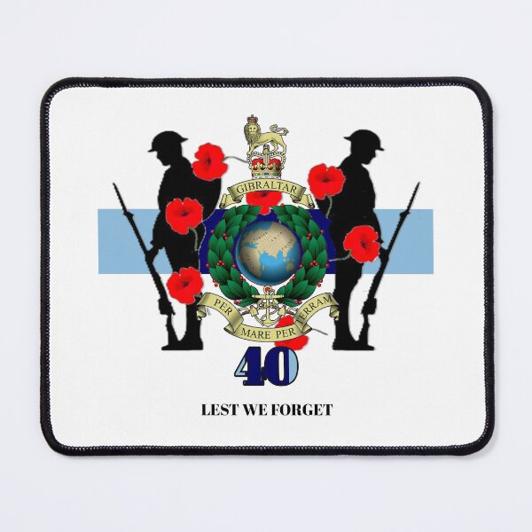 Item preview, 40 Commando Royal Marines Remembrance Lest We Forget designed and sold by Bootneckstore.