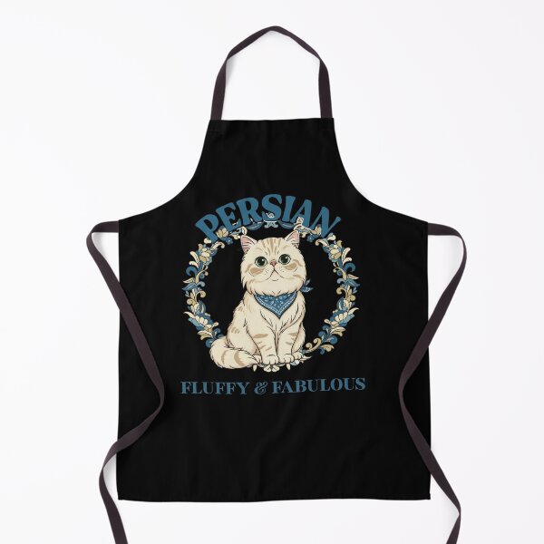 Item preview, Fluppy & Fabulous Persian Cat - Cute Stylish Kitty Artwork designed and sold by LittleLoopArt.