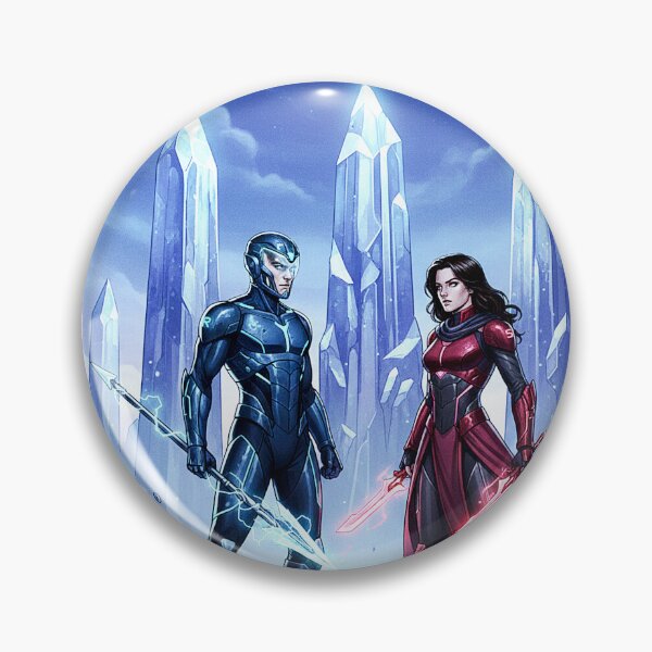 Item preview, Genesis: Interdimensional Crystal Warriors | Sci-Fi Fantasy Battle Suit Art designed and sold by RS-Globalist-.