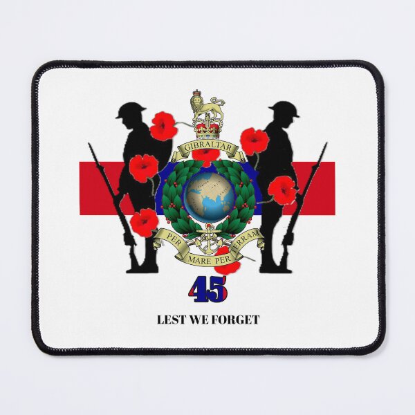 Item preview, 45 Commando Royal Marines Remembrance Lest We Forget designed and sold by Bootneckstore.