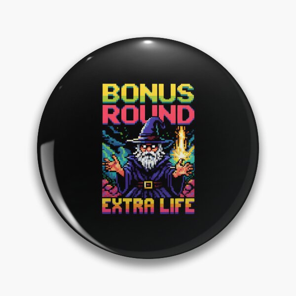 Item preview, Nostalgic Vibes Pixel Retro Game Extra Round designed and sold by HommyOfficial.