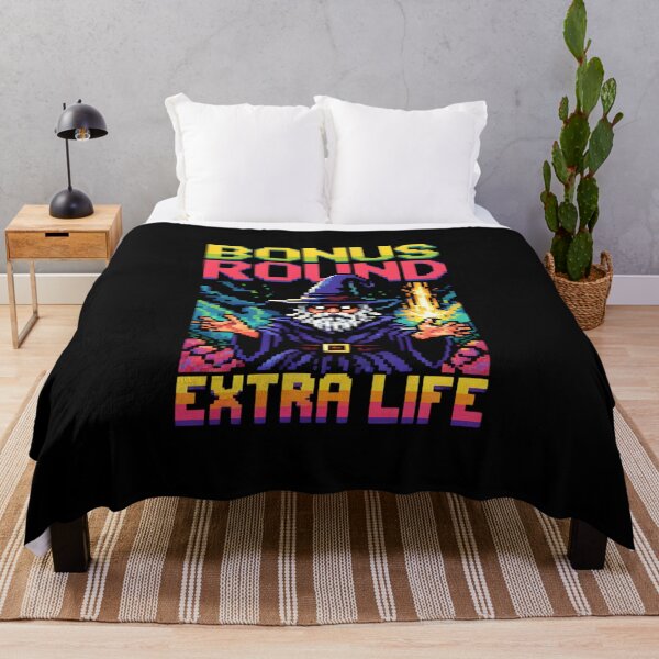 Item preview, Nostalgic Vibes Pixel Retro Game Extra Round designed and sold by HommyOfficial.