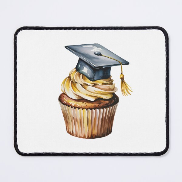 Item preview, graduation cap cupcake designed and sold by jkrphoto.
