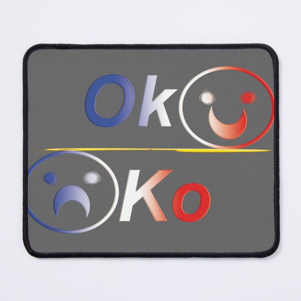 Item preview, Okay Ko, blue white red! designed and sold by Alan-David.