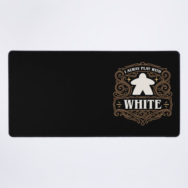 Item preview, I Always Play with White Meeple Board Games designed and sold by pixeptional.