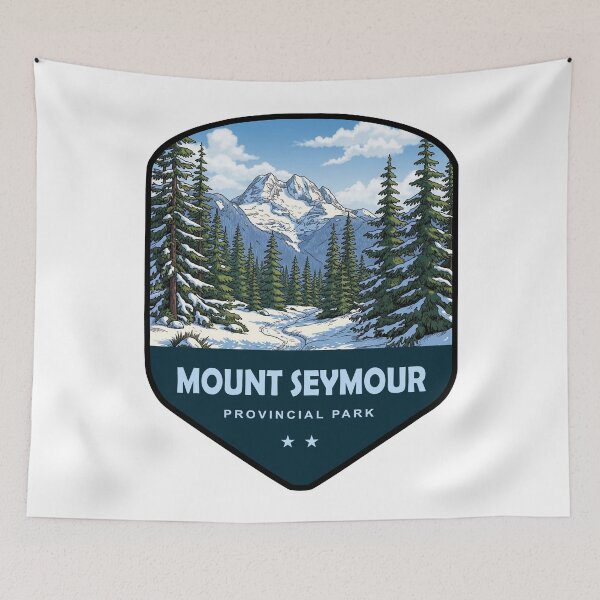 Item preview, Mount Seymour Provincial Park Shield designed and sold by Esskay Designs.
