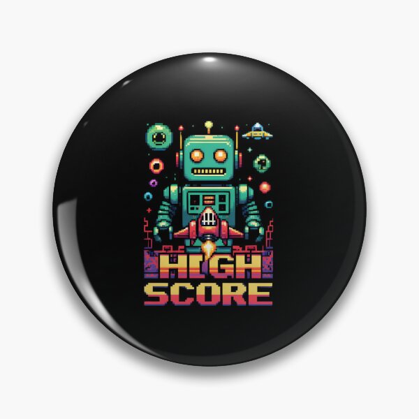 Item preview, Nostalgic Vibes Pixel Retro Game High Score designed and sold by HommyOfficial.