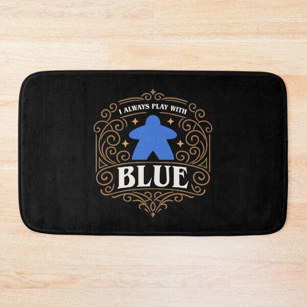 Item preview, I Always Play with Blue Meeple Board Games designed and sold by pixeptional.