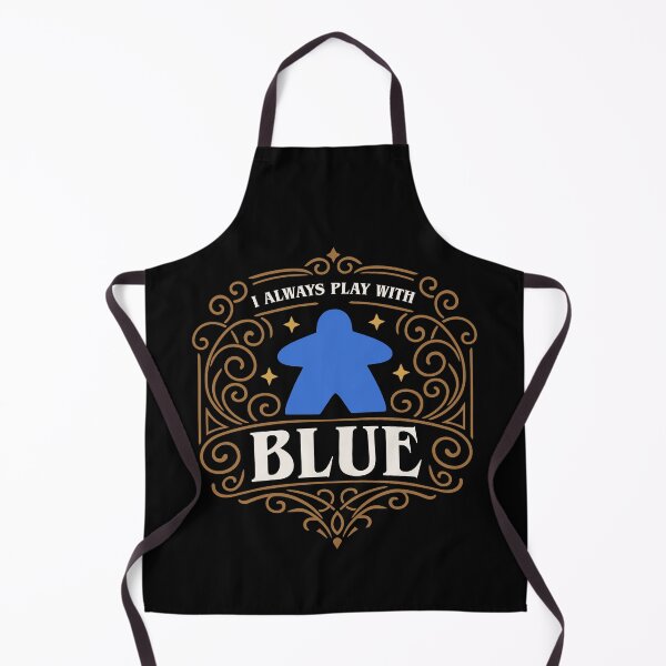 Item preview, I Always Play with Blue Meeple Board Games designed and sold by pixeptional.