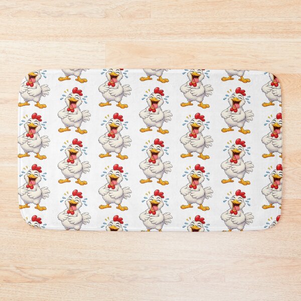 Item preview, Funny Laughing Chicken Cartoon designed and sold by PriyankaSonara.