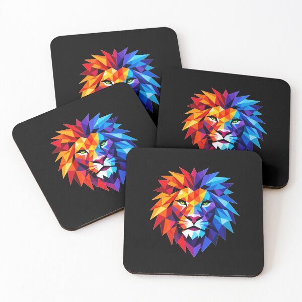 Item preview, Geometric Lion designed and sold by PINEZKA_DESIGN.