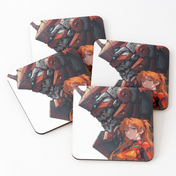 Item preview, Asuka - Crimson Mecha Pilot – Futuristic Anime Cyber Warrior Art designed and sold by Dyan4.