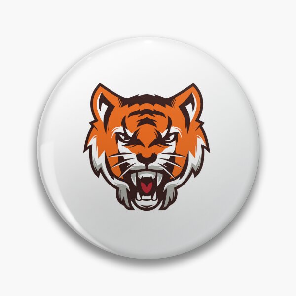 Item preview, Roaring Tiger Mascot Logo – Fierce Wild Animal Vector Emblem designed and sold by Heisenberg-Arts.