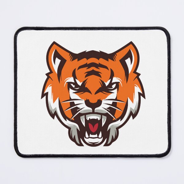 Item preview, Roaring Tiger Mascot Logo – Fierce Wild Animal Vector Emblem designed and sold by Heisenberg-Arts.