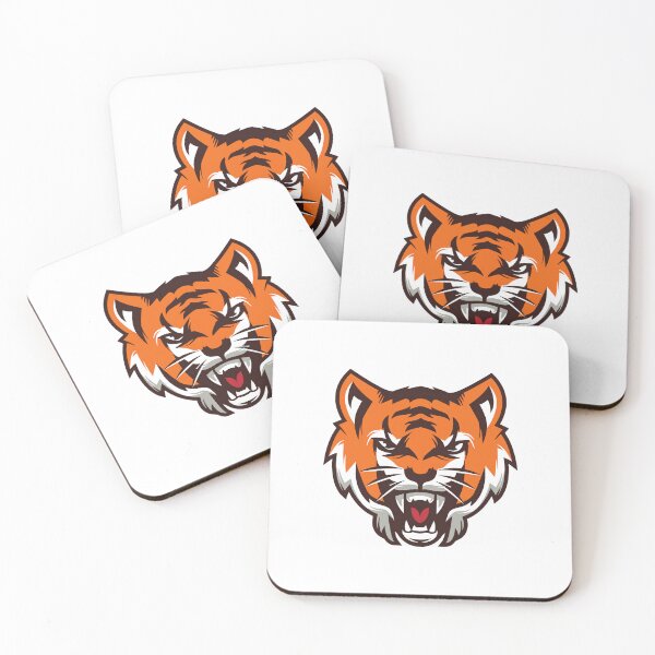 Item preview, Roaring Tiger Mascot Logo – Fierce Wild Animal Vector Emblem designed and sold by Heisenberg-Arts.