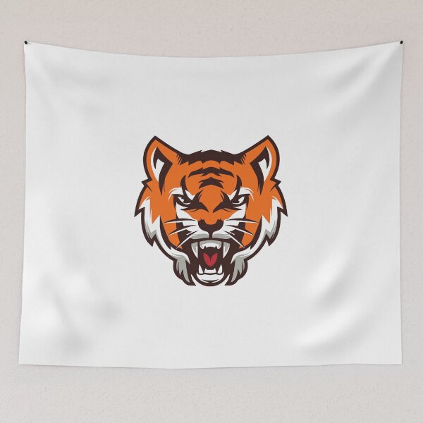 Item preview, Roaring Tiger Mascot Logo – Fierce Wild Animal Vector Emblem designed and sold by Heisenberg-Arts.