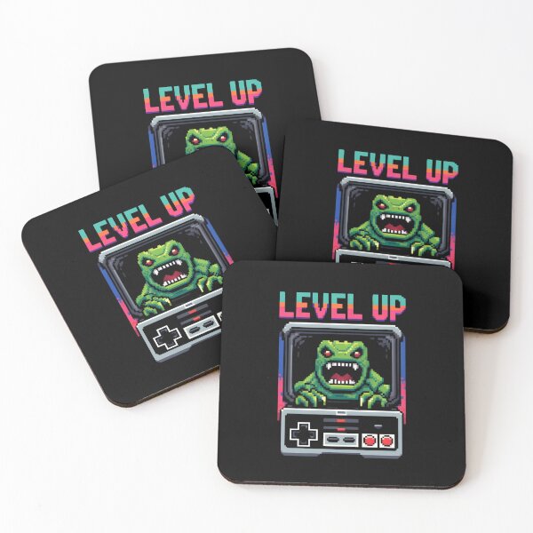 Item preview, Nostalgic Vibes Pixel Retro Game Level Up designed and sold by HommyOfficial.
