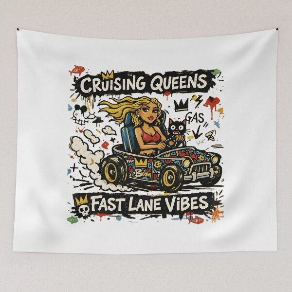 Item preview, Cruising Queens. designed and sold by taratyanprint.