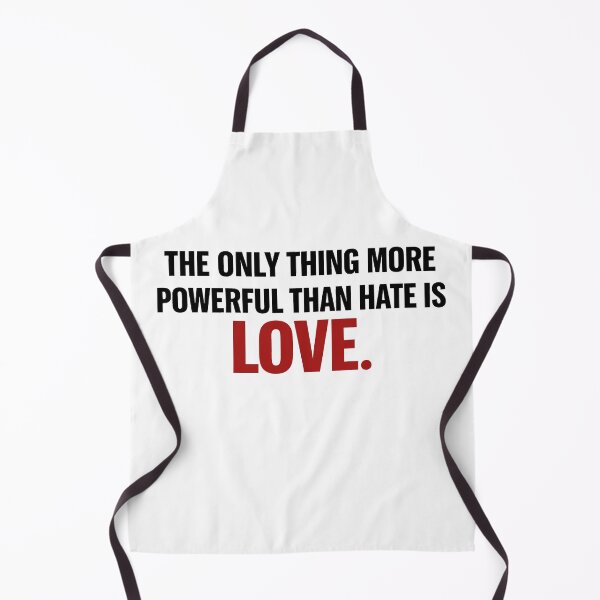 Item preview, The Only Thing More Powerful Than Hate is Love Quote Message designed and sold by gear-posters.