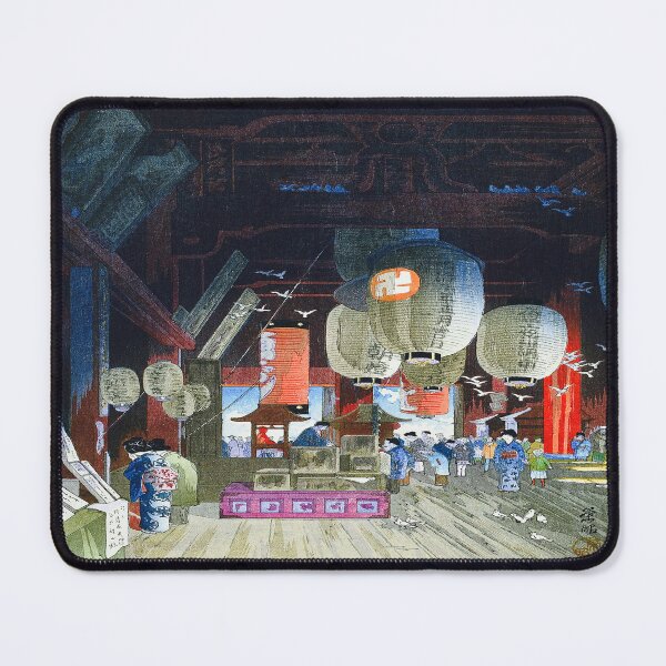 Item preview, Vintage Japanese Temple | In de Kannon tempel in Asakusa designed and sold by UBU-space.