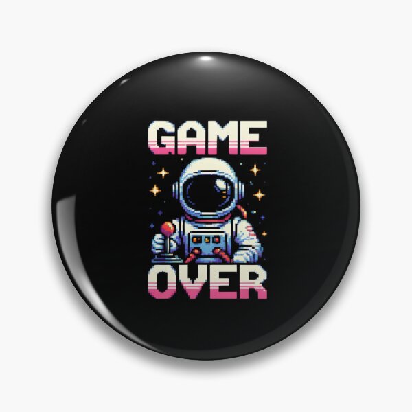Item preview, Nostalgic Vibes Pixel Retro Game Astronaut designed and sold by HommyOfficial.