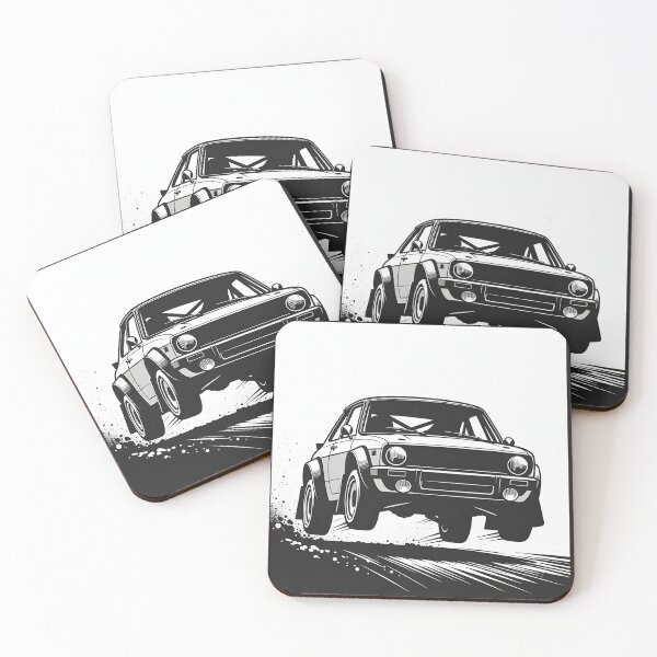 Item preview, Retro Rally Car Silhouette designed and sold by SunDrift.