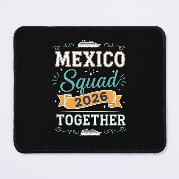 Item preview, Funny Matching Family Friends and Group Mexico Cruise 2026 designed and sold by THREE LITTLE BEANS.