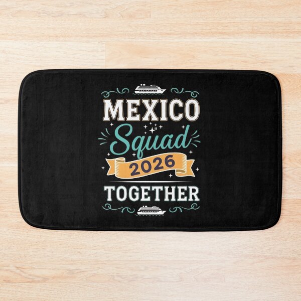 Item preview, Funny Matching Family Friends and Group Mexico Cruise 2026 designed and sold by THREE LITTLE BEANS.