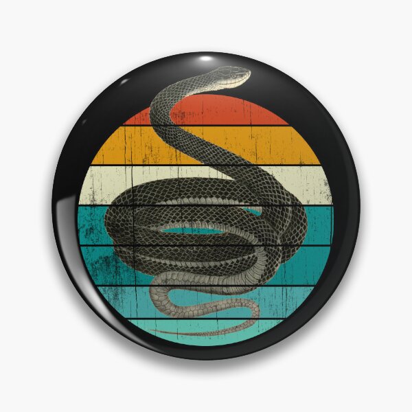 Item preview, Coluber Constrictor North American Racer Snake Vintage Sunset designed and sold by Carl's Clothing.