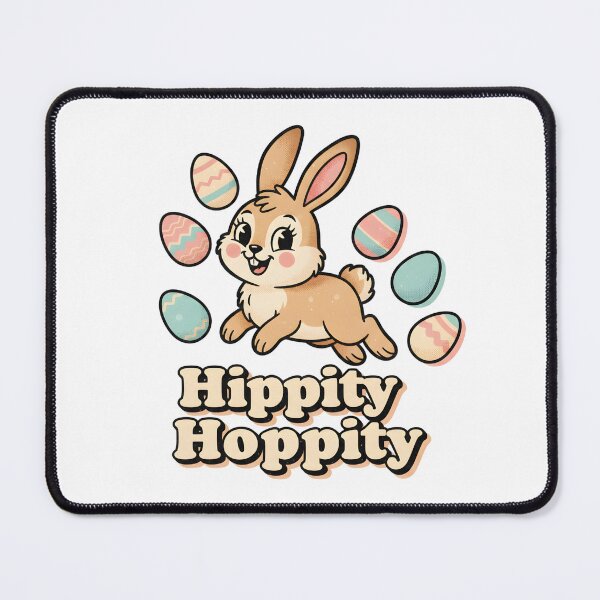 Item preview, Hippity Hoppity Retro Bunny – Vintage 70s Easter designed and sold by DIRTYSKETCHH.