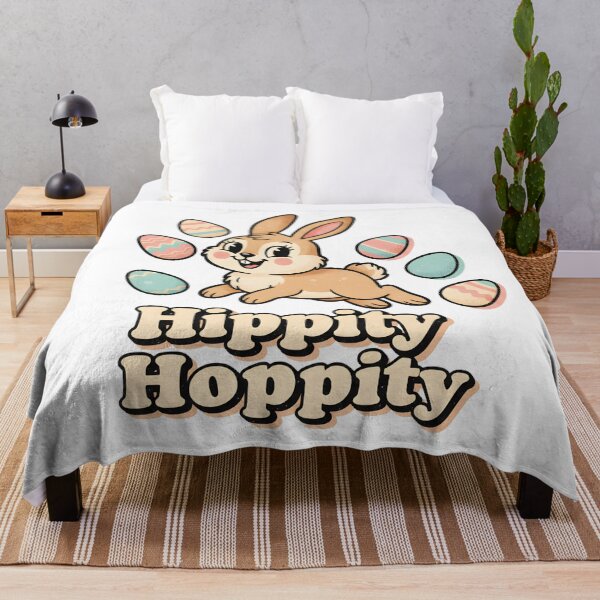 Item preview, Hippity Hoppity Retro Bunny – Vintage 70s Easter designed and sold by DIRTYSKETCHH.