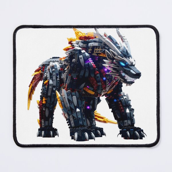 Item preview, Armored Inferno Droid Creature designed and sold by Flex Brix.