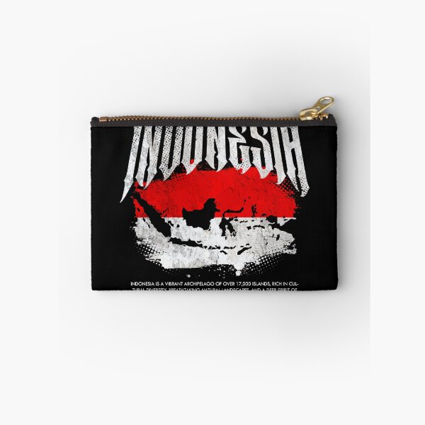Item preview, Indonesia Flag Map designed and sold by Ruinn Store.