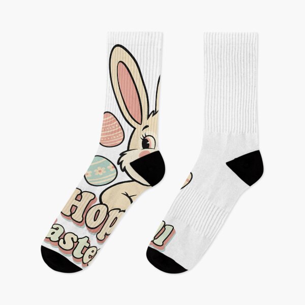 Item preview, Hoppy Easter Y’all – Vintage Retro Bunny designed and sold by DIRTYSKETCHH.