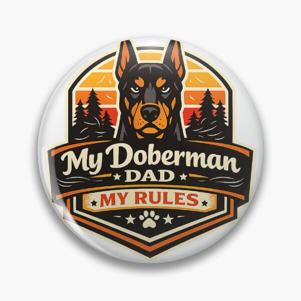 Item preview, My Doberman My Rules Funny Doberman Gift designed and sold by WildVista.