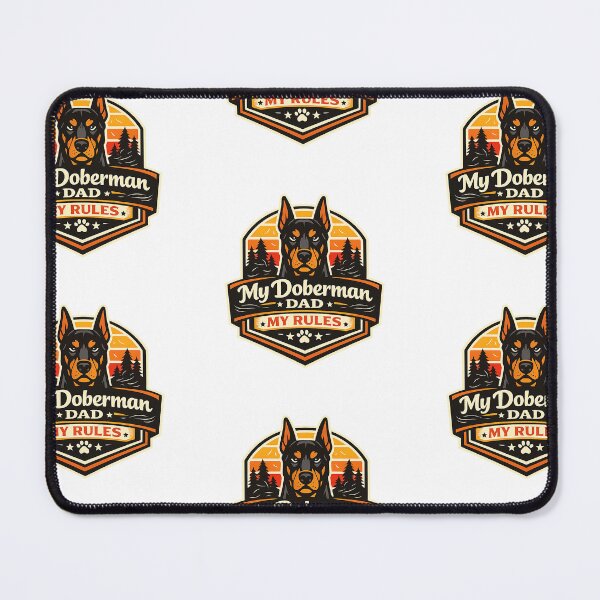 Item preview, My Doberman My Rules Funny Doberman Gift designed and sold by WildVista.