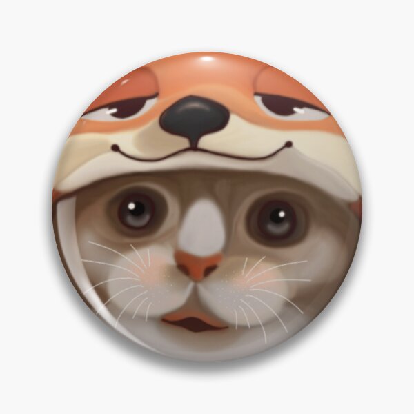 Item preview, Cat in fox hoodie  designed and sold by shiniartsy.