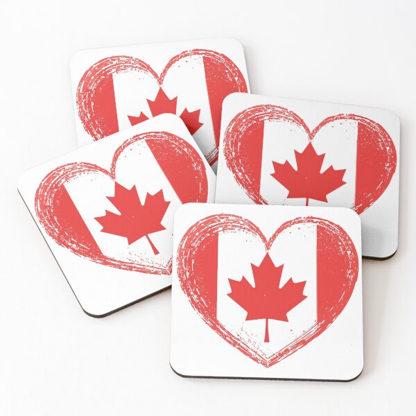 Item preview, Canadian Flag, Love Heart  designed and sold by PamLeeDesign.